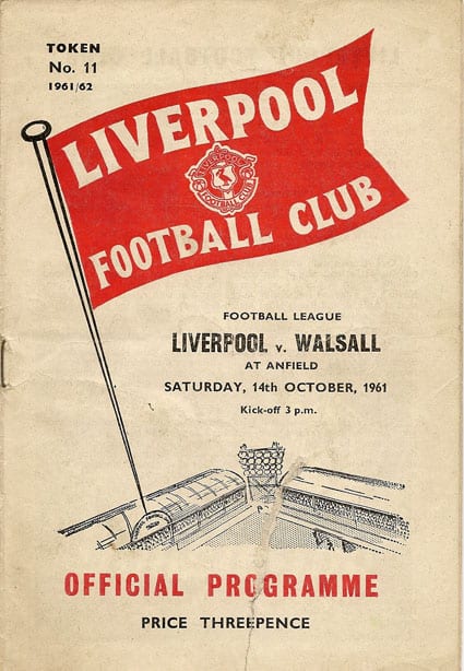 Liverpool FC v Walsall FC